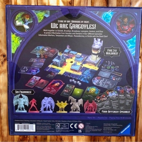 NEW Gargoyles Awakening Disney Board Game - Picture 2 of 4